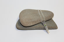 Spike Pendant with Marquise Peridot Stone