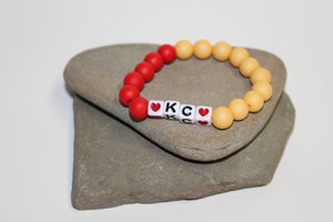 KC Bracelet with Hearts