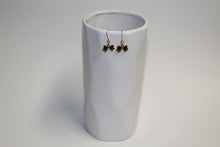 Black Mystery Bow Earrings