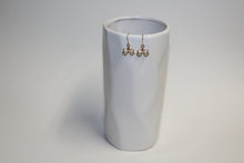 White Bow Earrings for Girly Girls