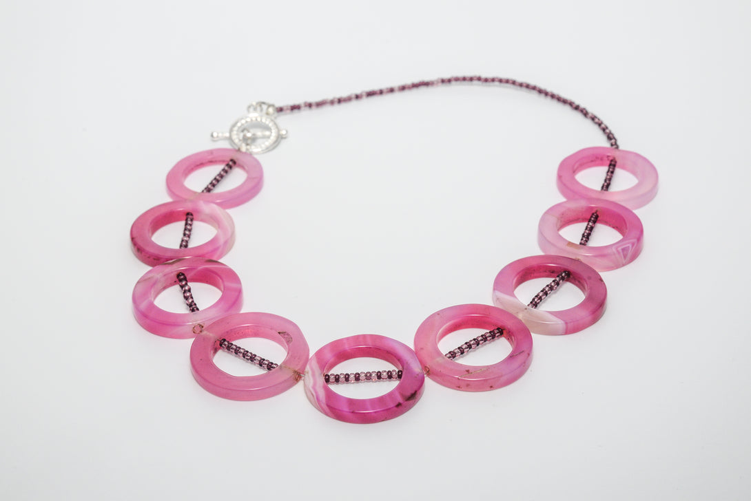 Shades of Pink Necklace - U Are Unique Jewellery