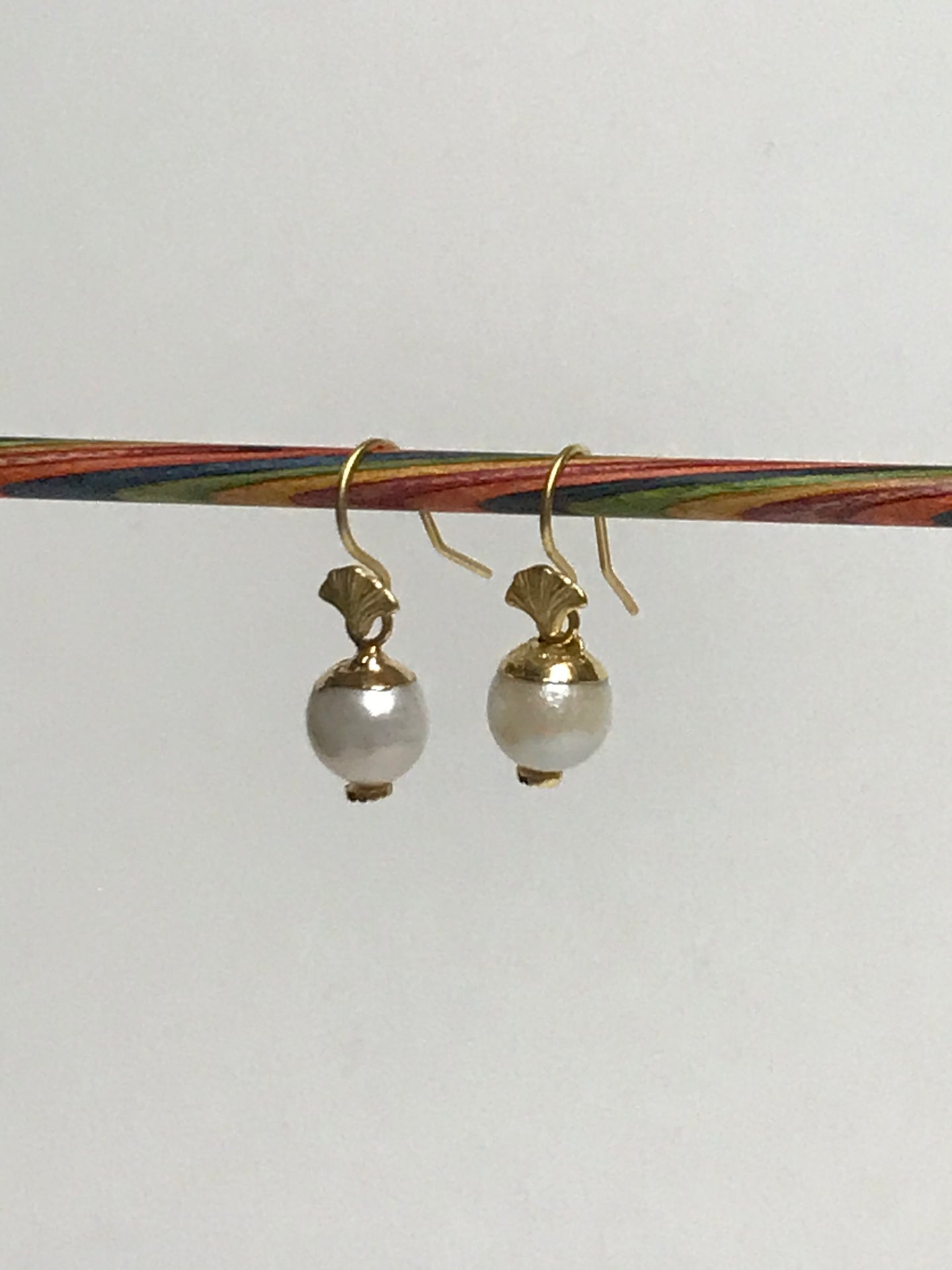 Baroque Pearl Pendant Earrings - U Are Unique Jewellery