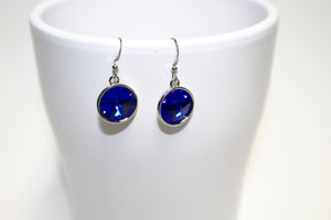 Big Blue Earrings - U Are Unique Jewellery