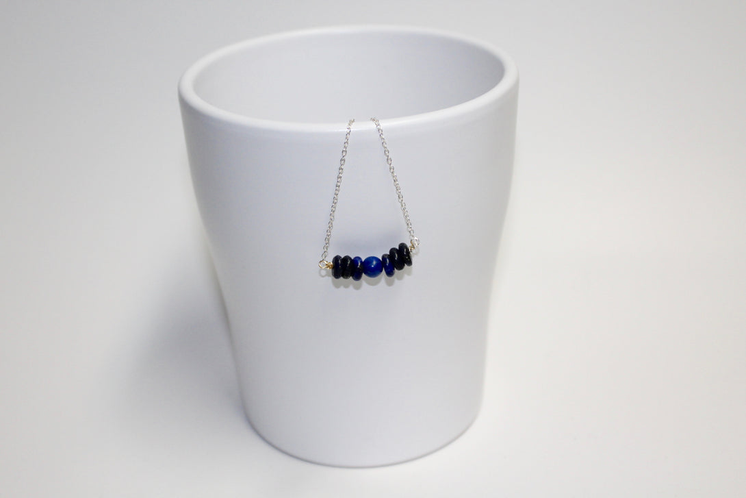 Rocky Blue Necklace - U Are Unique Jewellery