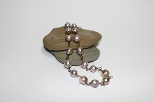 Brown Rose Baroque Pearls - U Are Unique Jewellery