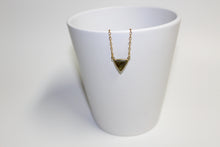 Labradorite Triangle Pendant Necklace - U Are Unique Jewellery