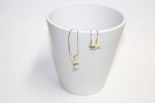 Gold Origami Butterfly Necklace and Earrings - U Are Unique Jewellery