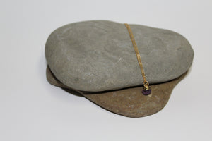 Amethyst Ball Necklace